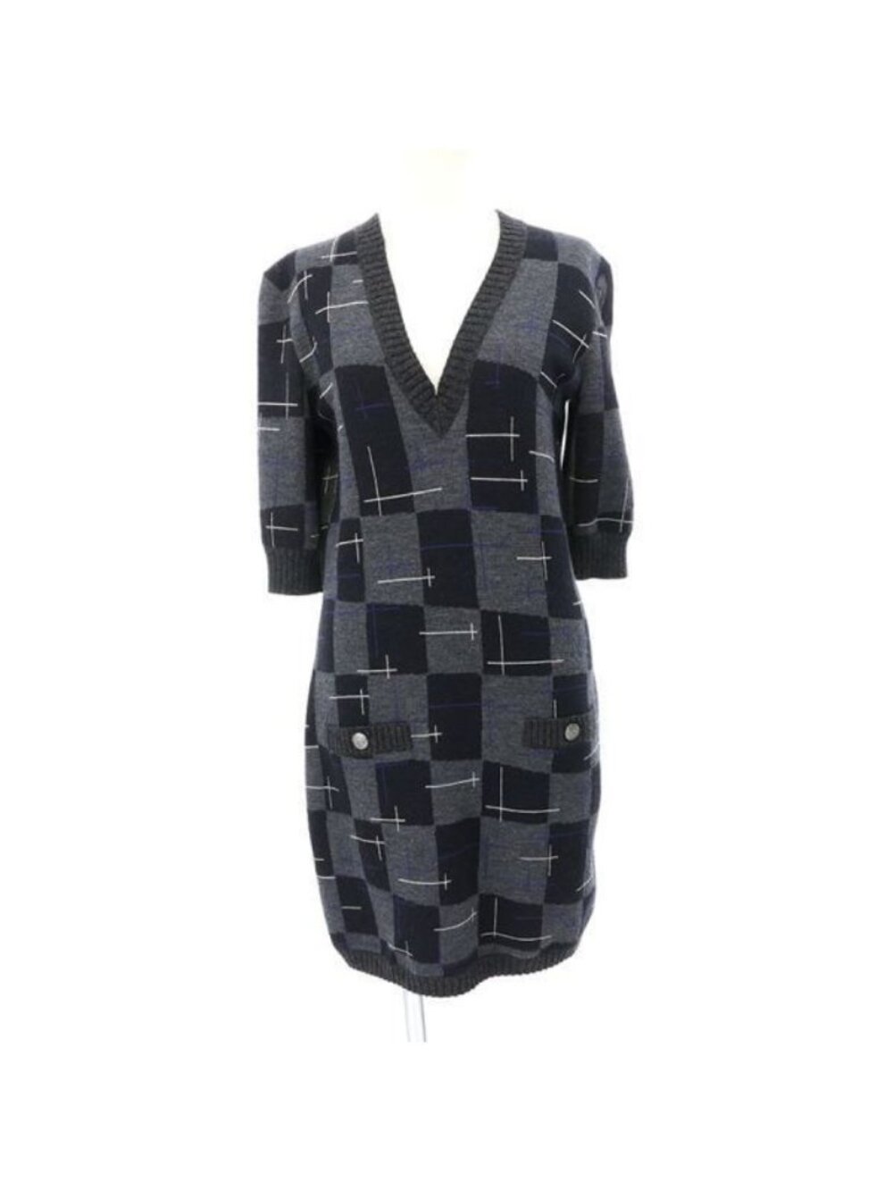 Chanel Dress Gray